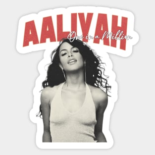 Aaliyah Haughton Sticker